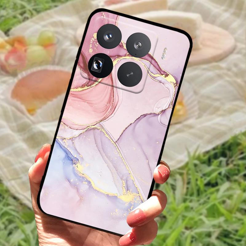 Hülle Für Xiaomi 15 Pro Silikon TPU Handy Stoßfest Weicher Bumper Schutzhülle Für Xiaomi Mi 15 Pro Coque 2410DPN6CC Schutzhüllen