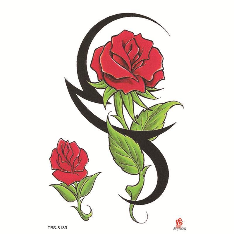 Wasserdichtes Ganzarm Totemsymbol Tattoo Aufkleber Set