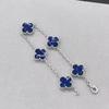 Luxury Four-leaf Clover Bracelet Unisex Versatile and Sophisticated Lucky Clover Bracelet