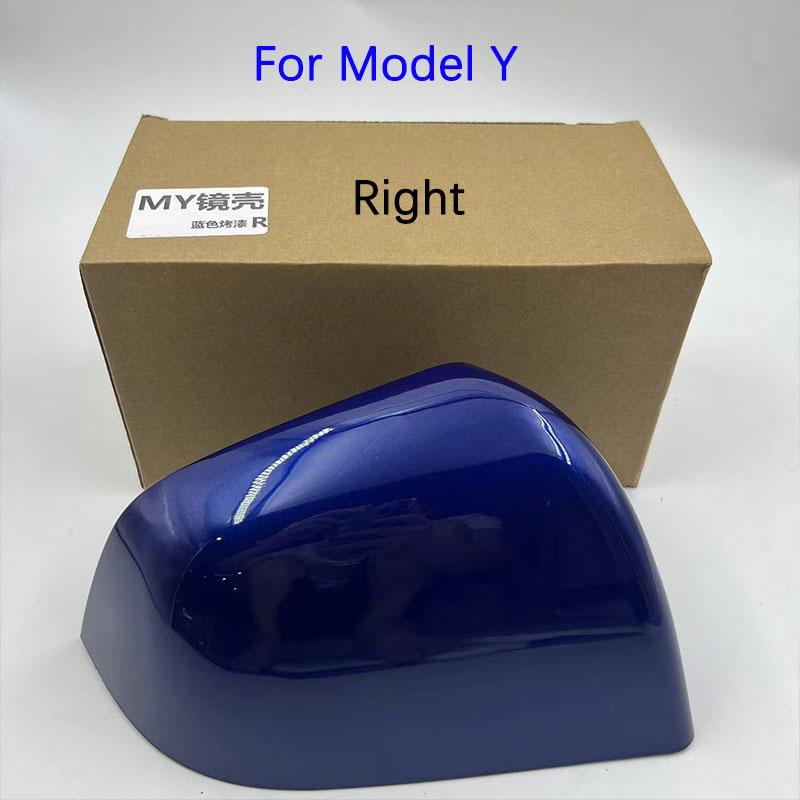 For Tesla Model 3 2017-2026 Highland Model Y 2020-2024 Rearview Mirror Cover Door Side Rear View Mirror Shell Replacement Caps