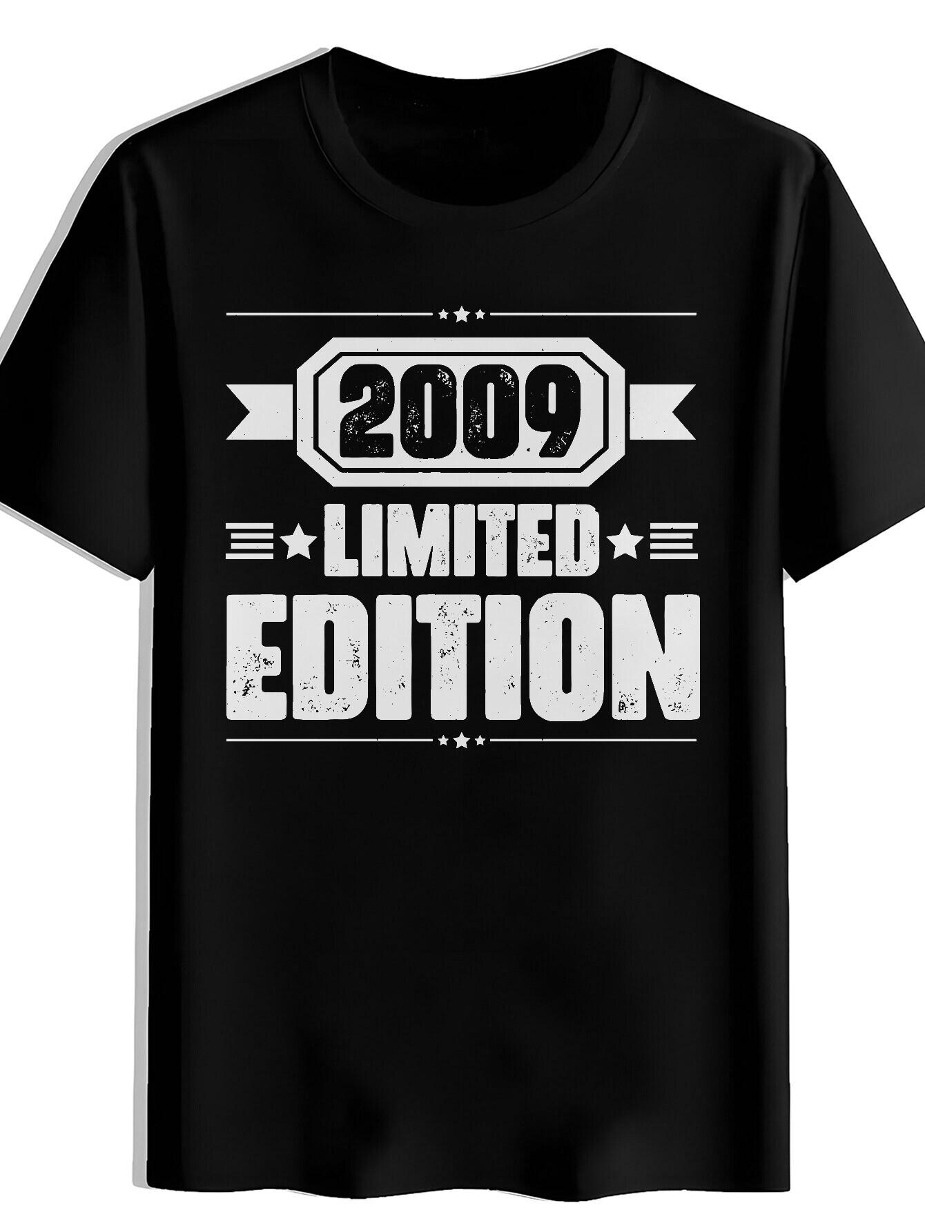 T-shirt 2009 Limited Edition Vintage - Distressed 2009 Print & Limited Edition Numbered 2009 Design XS