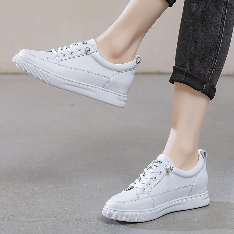 New Fashionable One-step Lazy Women's Thick-soled Casual Height-increasing Shoes