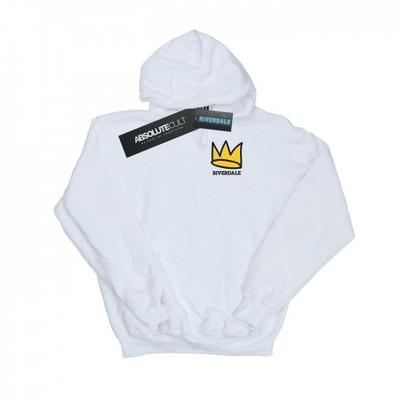Kapuzenpullover mit Kronenbrust-Print für Herren