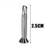 200/20pcs M4.2 Stainless Steel Self-Tapping Screws Cross Flat Head High-Strength Quick Self-Drilling Metal Screw Fixing Fastener