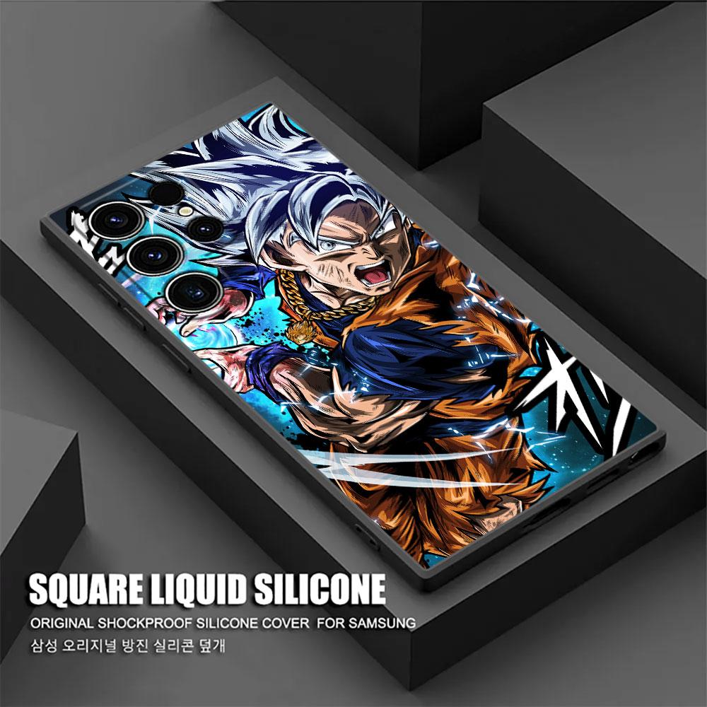 Cool DragonBalls Z Art Anime Phone Case For Samsung Galaxy S25 S24 S23 S20 S21 FE S26 S22 Ultra 5G S26 Plus S25FE Silicone Cover