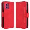 For Motorola Moto G55 5G Leather Case Phone Wallet Cover with Multiple Card Slots