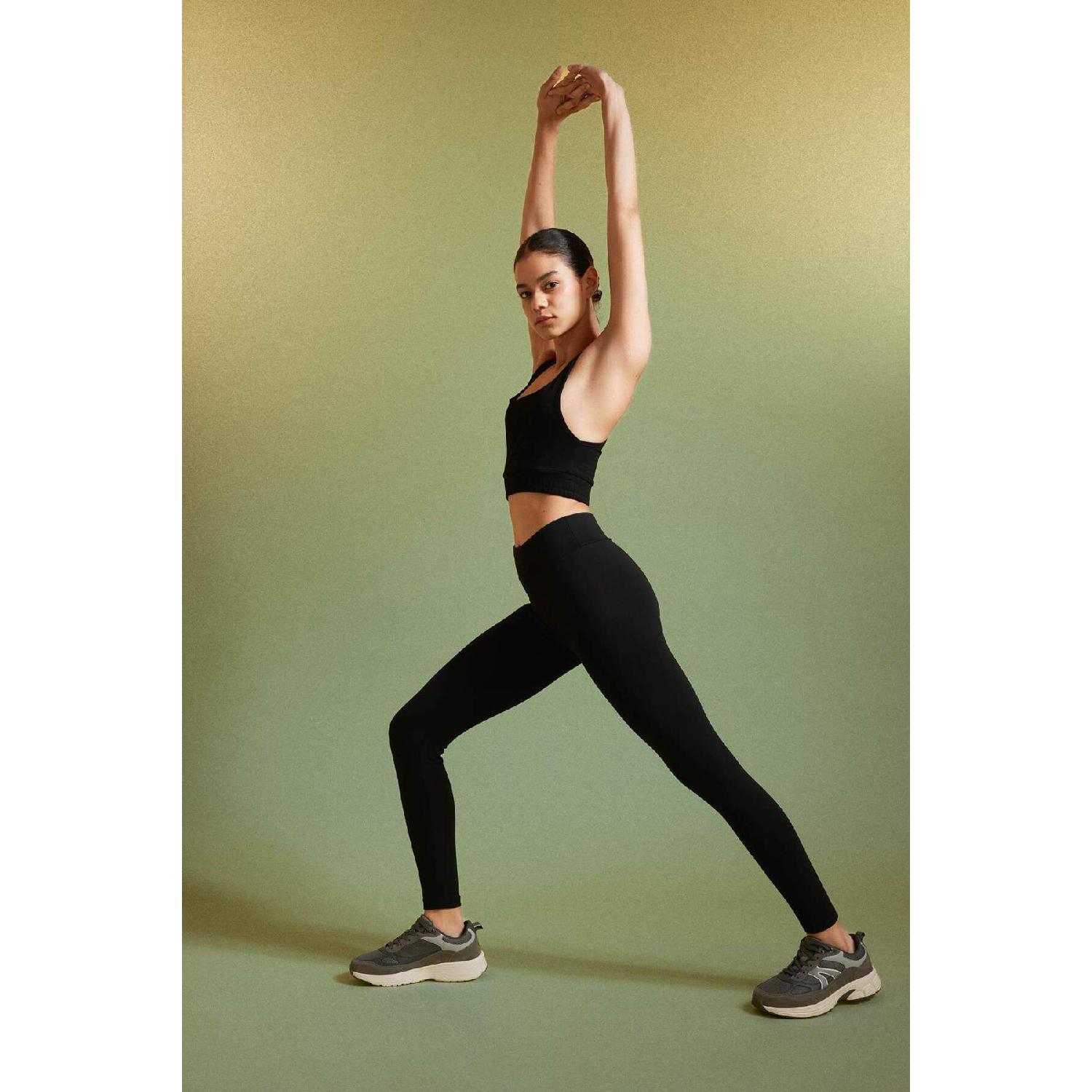 

Defactofit Waist Wrapping Cotton Sports Tights Z6327az23sp