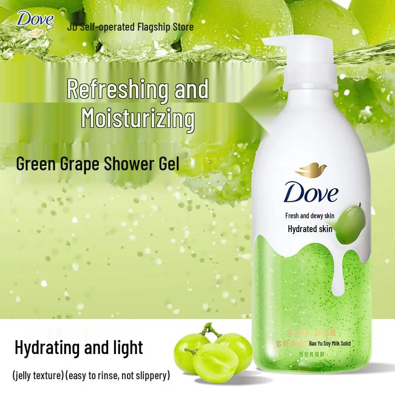Dove Fresh Green Grape & Soy Milk Fruit Milk Shower Gel