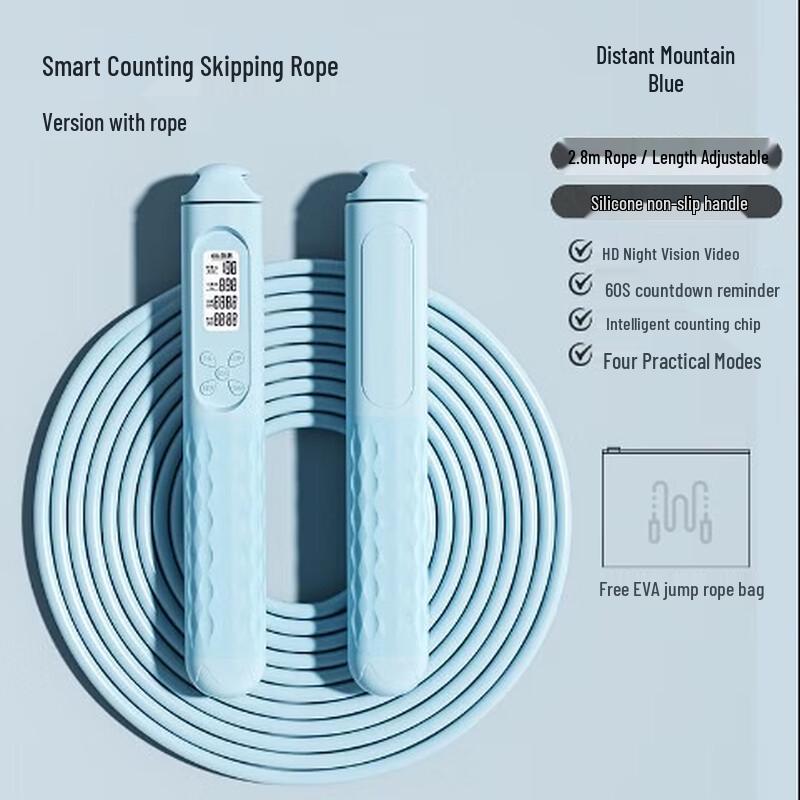 Smart Cordless & Corded Weighted Jump Rope for Women