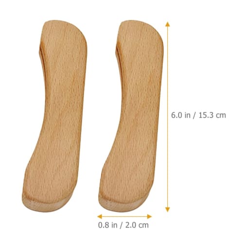 Iplusmile Multi-Griddle Handle, Wooden, Heat-Resistant, BBQ Cooking Tool