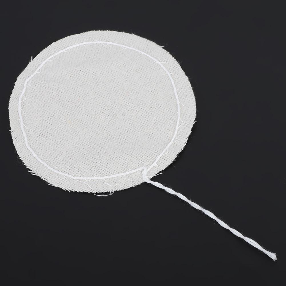 10 st Livsmedelsgodkänd Nylon Sifonduk Kaffefilter Rund Tygfilter för Kaffedroppare