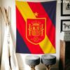 Spain national football team Wall Tapestry Aesthetic Wall Hanging Printed Fabric Blanket Decorative Tapestries for Bedroom Living Room Home Decor