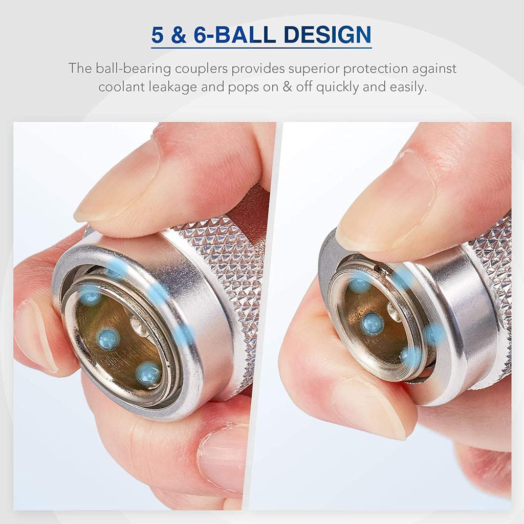 Adjustable R134A Adapter Fittings H/L Quick Coupler AC Car Air Conditioner Refrigeration Freon Manifold Gauge Hose Connector