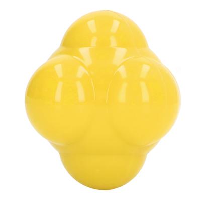 Reaction Ball Rubber Bright Color Hex Reaction Trainer Ball for Improving Hand Eye Coordination