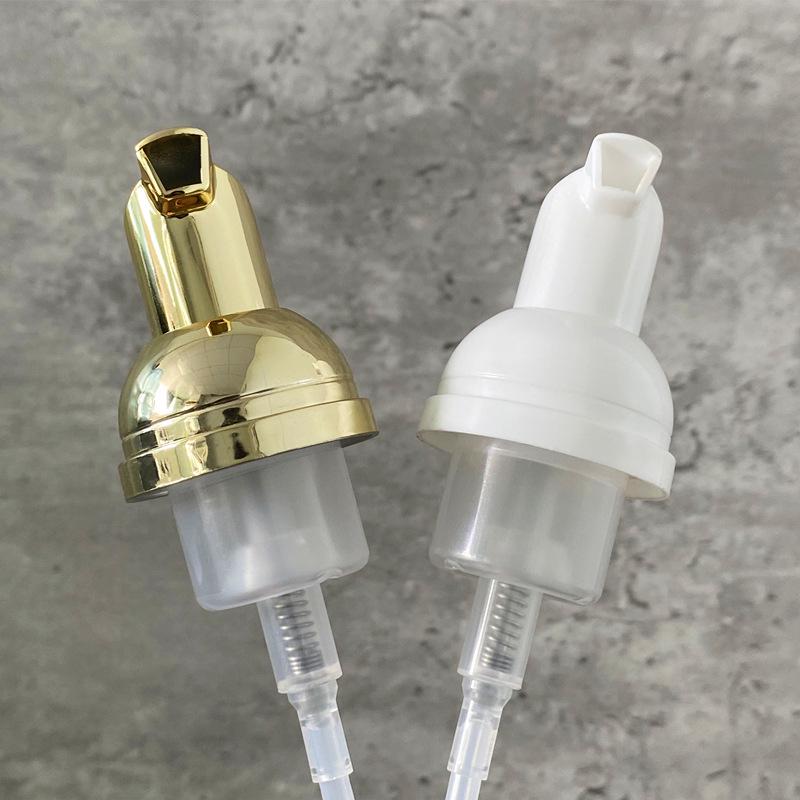 In Stock: 60ml Clear PET Foaming Facial Cleanser Bottle with Press-Top for Travel or Hotel