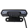 Universal 12-80V Steering+Driving+Braking+License Plate lamp+Dual Flashing Tail Lamp for Motorcycle