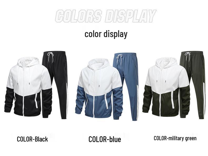 2023 Herrhöstjacka Set - Sportig, Trendig och Mångsidig Vardagsklädsel