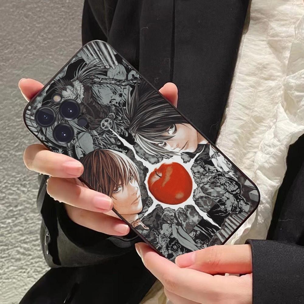 

Death Note Yagami Light L Lawliet Phone Case For IPhone 16 15 8 7 6 6S Plus X SE XR XS 14 11 12 13 Mini Pro Max Mobile Case iPhone 13 mini