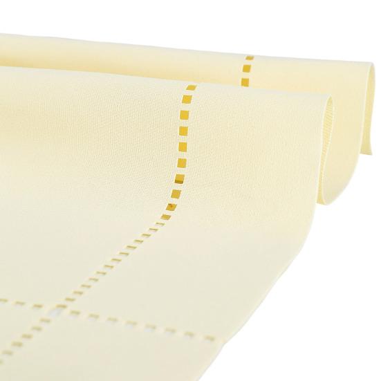 Napkin Cloth Hollow Design Lace Trim Reusable Fabric Wear-Resistant Napkin Fabric Hotel Banquets Weddings Napkin Cloth