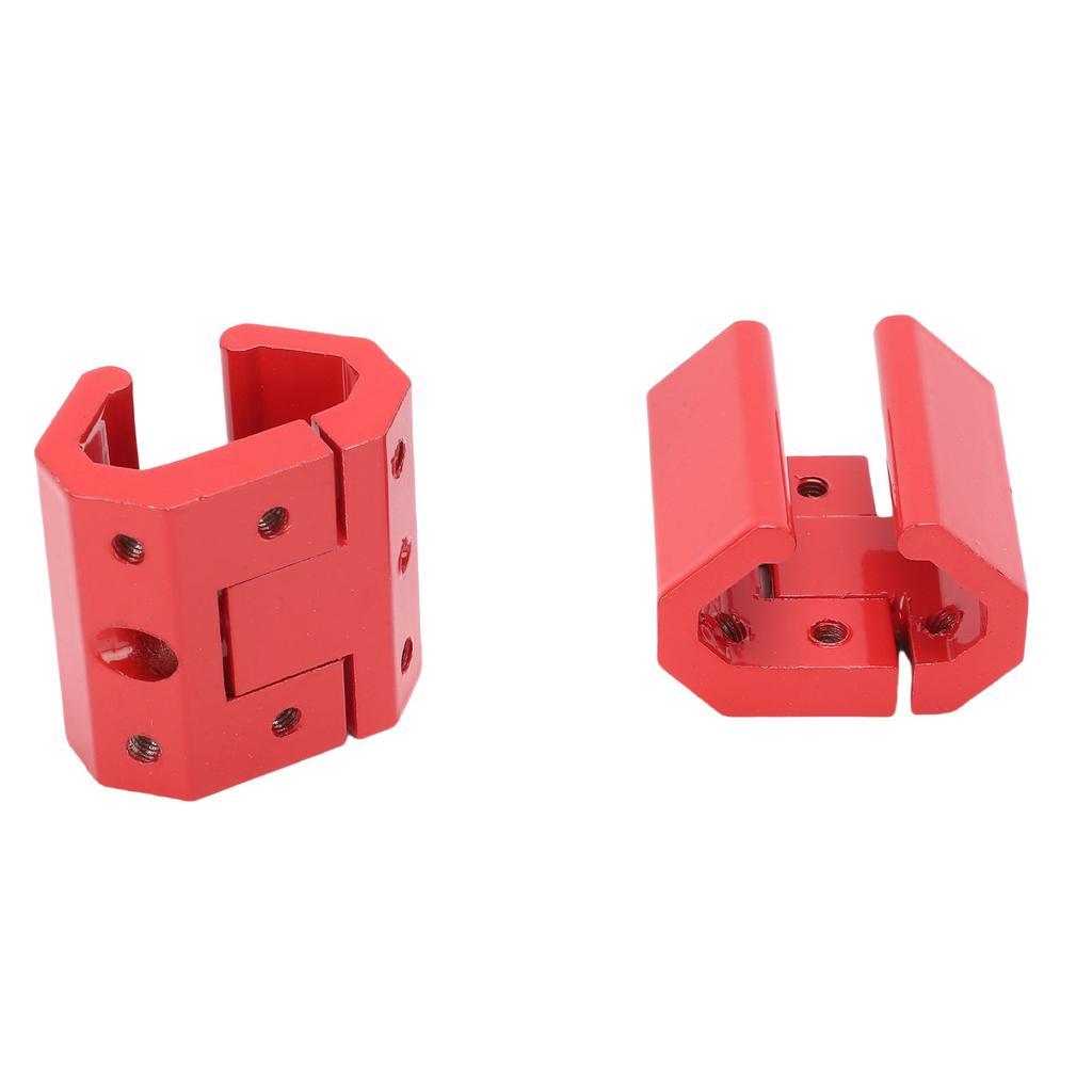 Verktygslåda Skena Hörnklämma Aluminiumlegering Rostfritt Stål Skensfäste Adapter Passar för   System