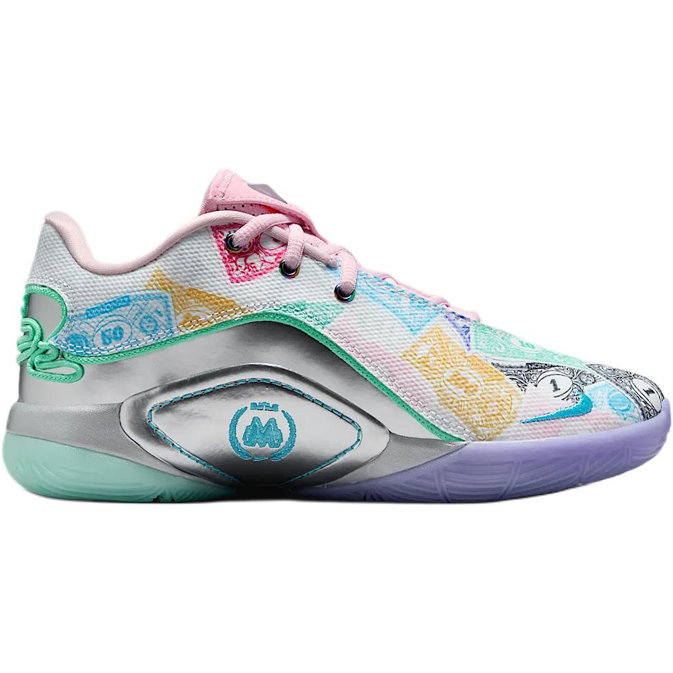 Nike Monopoly x LeBron 22 QS GS Currency Dětské tenisky Vícebarevné Bílé Zeleně svítící HV6873-100