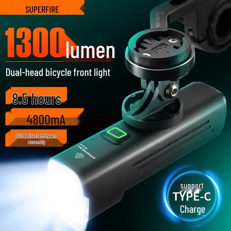 SupFire BL12-B Rechargeable Bicycle Front Light