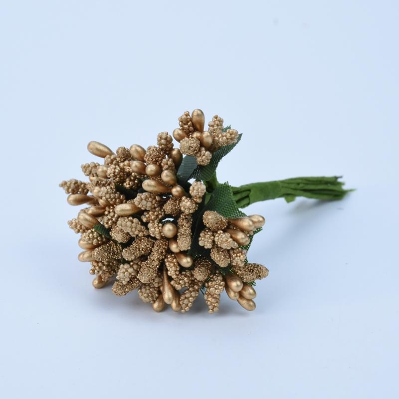 Decorative Flowers Wreaths Fake Plants Stamen Scrapbooking Festival Decoration Home Wedding Bridal Bouquets Artificial Flowers