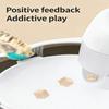 Motorized Animal Play Device Including Rechargeable Battery And Stable Base To Support Healthy Hunting Behavior