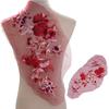 Lace Fabric Clothing Applique Elegant Clothes Patches DIY Flower Embroidered Patches  Sewing