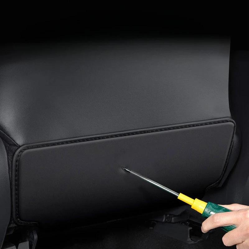 Car Seat Back Protection Pad Rear Seat Anti-Kick Pad Scratch-Resistant Film Auto Vehicle Backrest Guard Mat