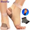 1 Pair Sports Plantar Fasciitis Socks With Arch Support, Ankle Compression Sleeves Brace For Foot Pain Relief Swelling