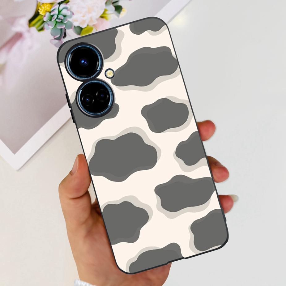 For Tecno Camon 19 Neo Case CH6i New Fashion Painted Cover Soft Silicone Phone Case For Tecno Camon 19 Pro 5G Camon19 Neo Bumper