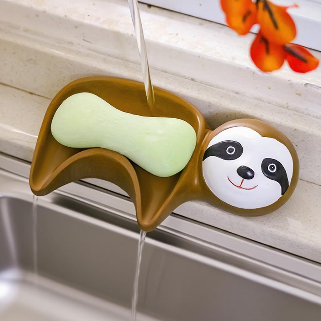 1PC Sloth Soap Holder Christmas Home Decorative Ornaments Resin Living Room Home Garden Decoration