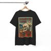 Memento Mori T-shirt: Gothic Skull Design Retro Manga Art Gentle Style Personality Street High Quality Printed Short Sleeve Tops