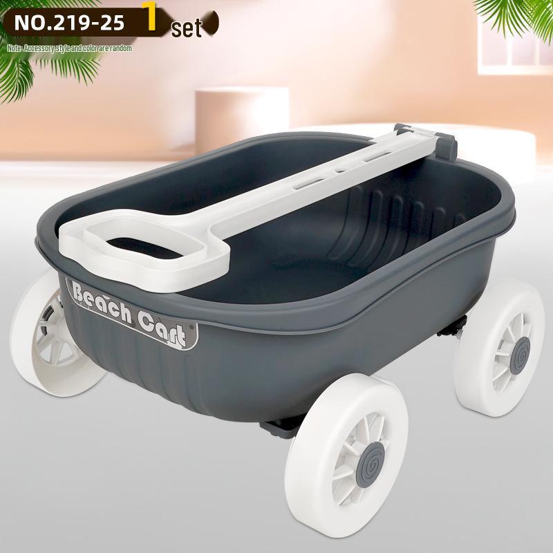 Children's Beach Sand Toy Set with Trolley