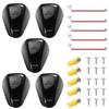 Set of 5 Roof Lights Compatible with Ford Vehicles, Pickup Trucks, Off-Road Vehicles, 12V Roof Warning Lights