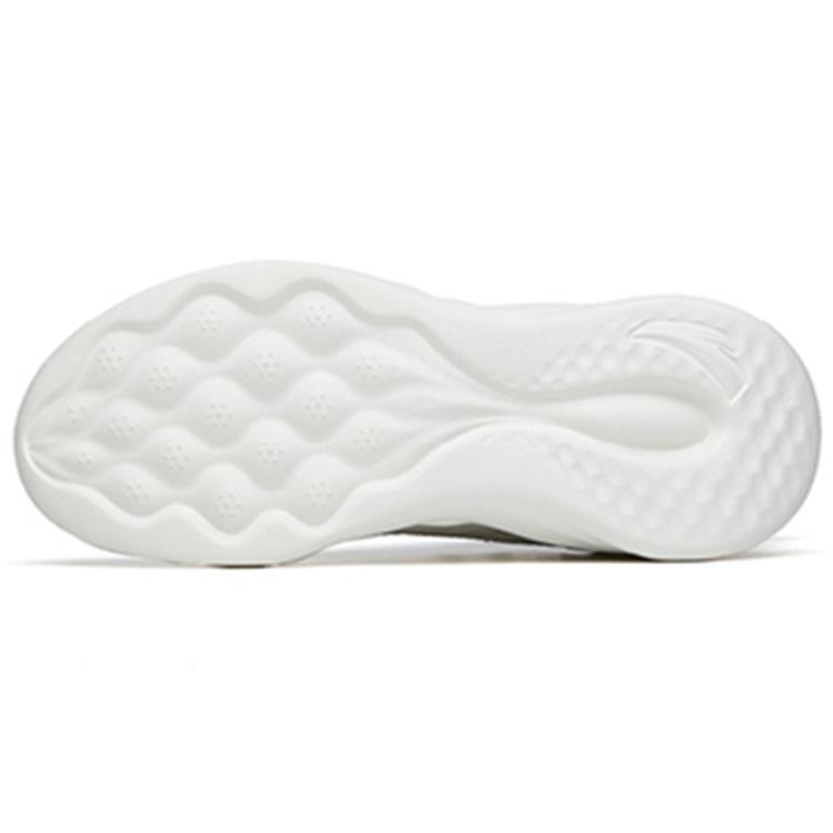 new Anta Mianbomb 2 Cushioned Slip Resistant Abrasion Resistant Breathable Low Top Running Shoes Men's White Blue