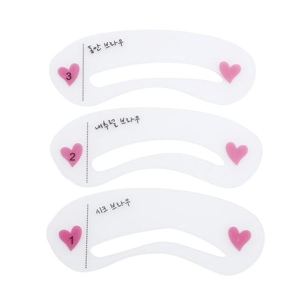 Trøske kort øyenbryn blyant sett øyenbrynstrimming kort hjelpemiddel en linje øyenbryn flatt øyenbryn kniv øyenbrynsklipping sminkeverktøy