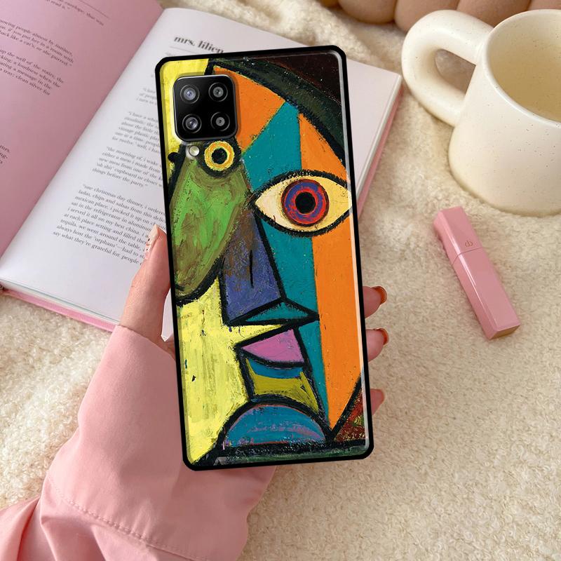 Picasso Abstract Art Painting For Samsung Galaxy A55 A35 A15 A32 A12 A22 A52 A54 A34 A14 A56 A36 A26 A16 A13 A53 A06 Case