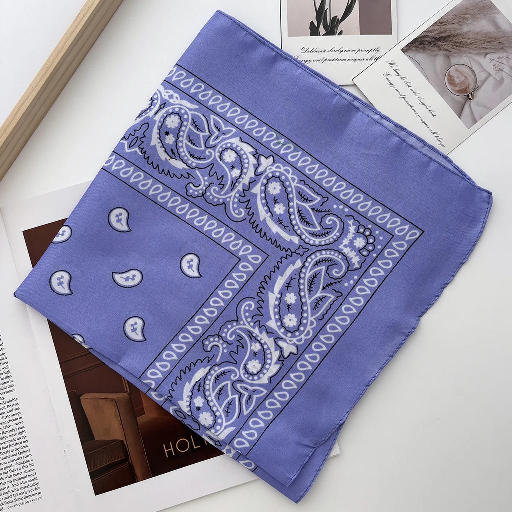 Bandana unisexe pour hommes et femmes, bandeau pour cheveux, style cowboy, pour hommes, motard, sport, couvre-chef, bandeau pour poignet, foulard de tête cachemire, foulard carré