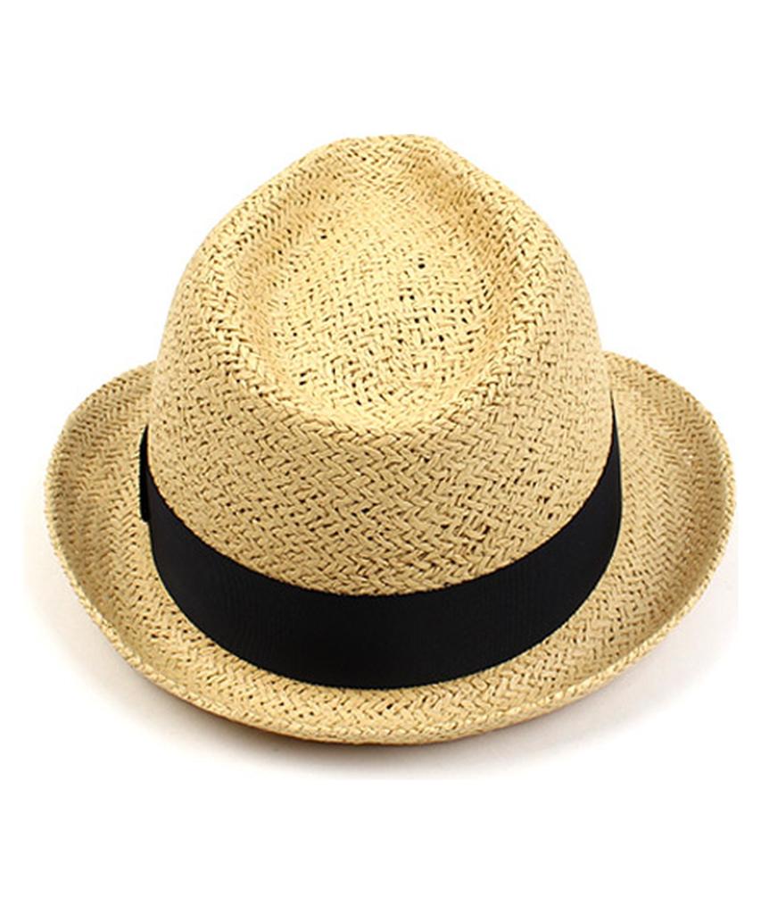 Yunibeosyeolkemiseuteuli Bu Summer Beige Short Fedora Summer Fedora