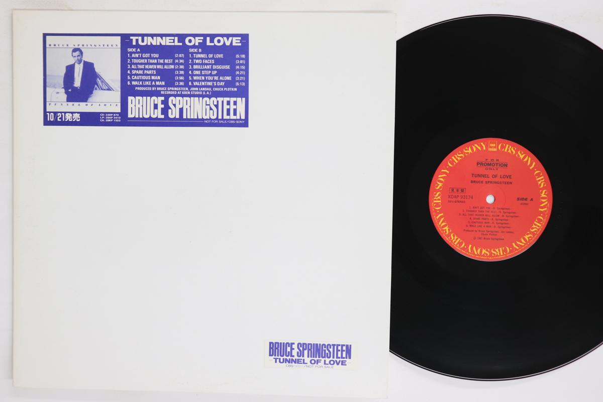 LP Record BRUCE SPRINGSTEE  Tunnel Of Love XDAP93174 CBS SONY 1987 Japan Rock Used