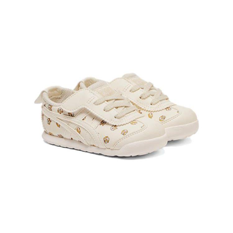 Onitsuka Tiger Mexico 66 Comfortable Versatile Non-Slip Low-Top Walking Shoes Baby sneaker Beige 1184A208-100