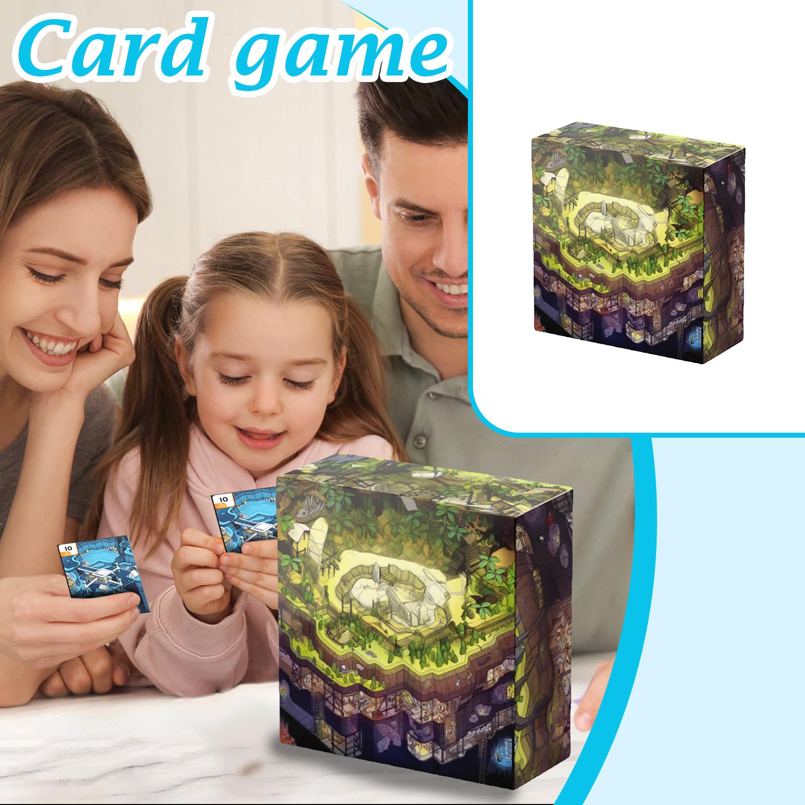 

Board Game - A Competitive A Shared Map, A Game Of Collection And Exploration, Constantly To Become The Winner - Compact And Portable One Size