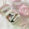 Shiny Pearl Star Makeup Bag Cute Zipper Cosmetic Organizer Women Portable Toiletry Case Female Cloth Handbag For Girls