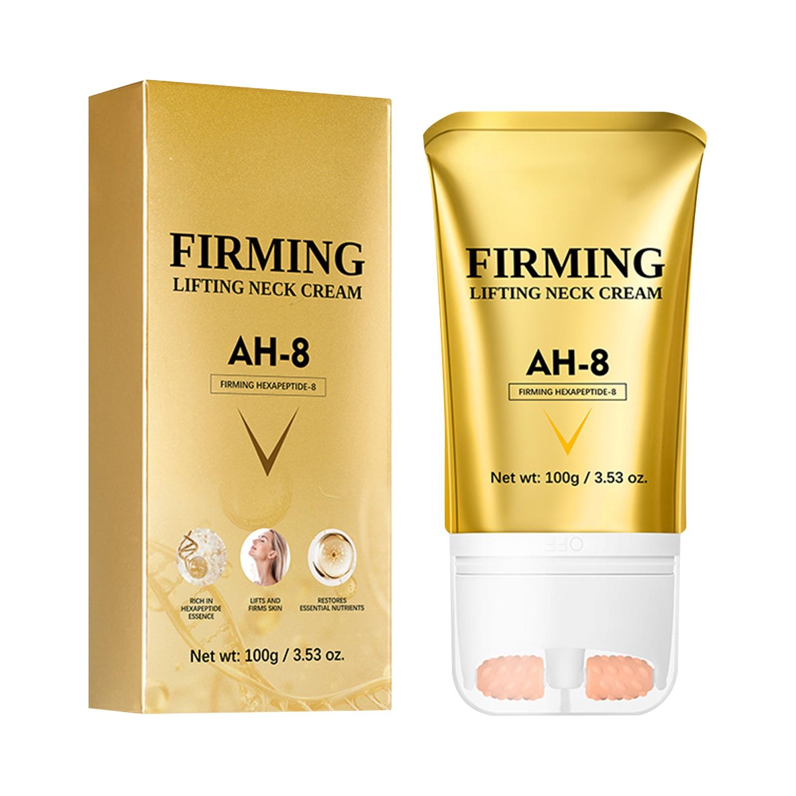 

Укрепляющий крем для шеи, осветляющий мелкие морщины, укрепляющий крем для шеи, разглаживающий роликовый крем для шеи, 100 г One Size белый