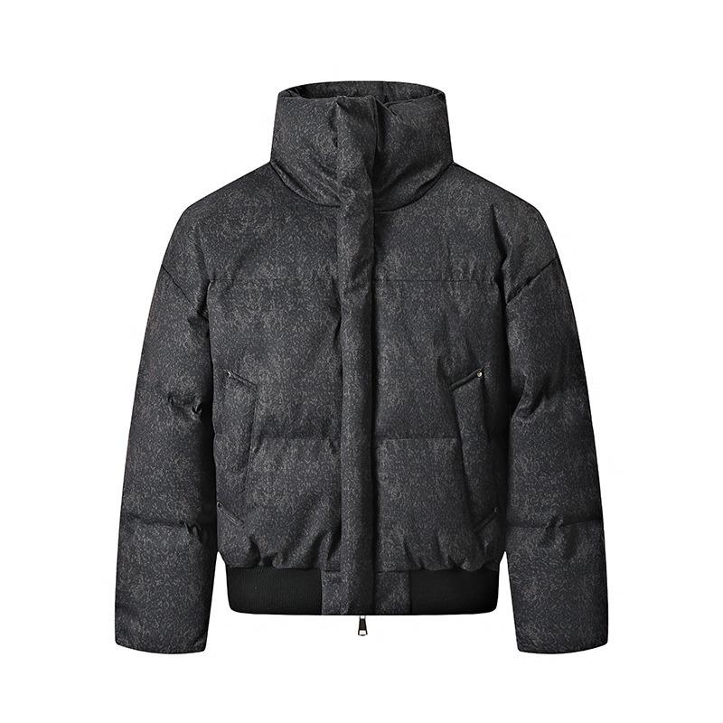 Stup-collar cotton jacket men's winter thickened warm cotton jacket youth casual jacket padded clothes
