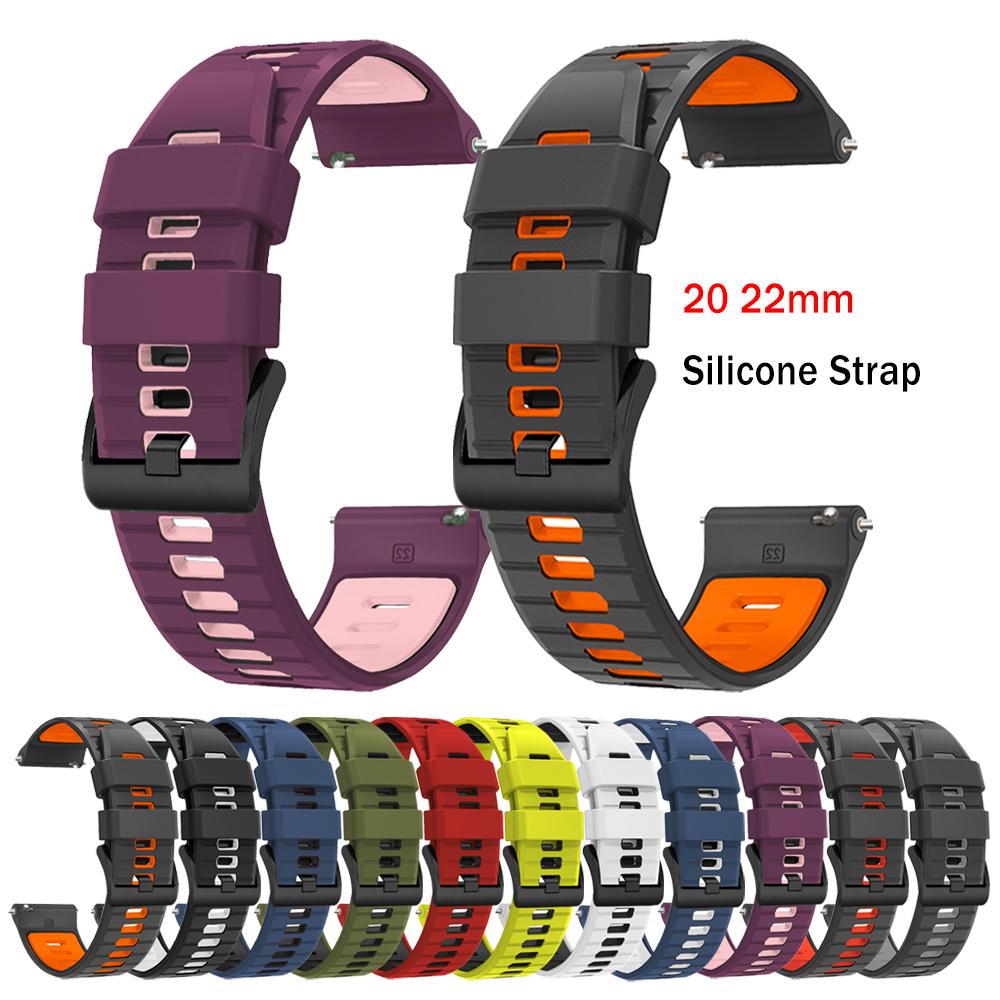 1pcs 20mm 22mm Silicone Watch Strap For COROS PACE 3 2 Waven Bracelet For COROS APEX 2 Pro APEX 46mm 42mm Sport Band Accessories