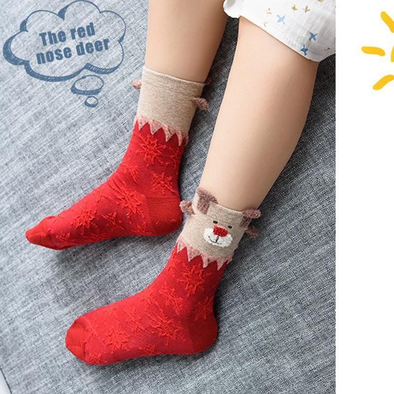 mrGood 1 Set New Winter Warm Christmas Socks Deer Elk Xmas Gift Kawaii Xmas Socks for Women Girls Merry Stylish Sokken mrGood 1 Set New Winter Warm Christmas Socks Deer Elk Xmas Gift Kawaii Xmas Socks for Women Girls Merry Stylish Sokken