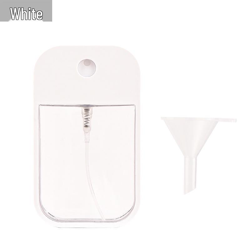 45ml Card-Shaped Portable Spray Bottle for Perfume, Makeup, or Alcohol белый